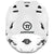 RETURN 4 SALE - Warrior Burn White Lacrosse Helmet