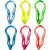 Warrior Evo QX-O Neon Colored Lacrosse Head