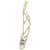 Warrior Burn XP2-D Natural Lacrosse Head