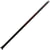 Warrior Fatboy Evo QX2 Carbon Black/Red Composite Box Lacrosse Shaft