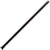 Warrior Fatboy Evo QX2 Carbon Black/Red Composite Box Lacrosse Shaft