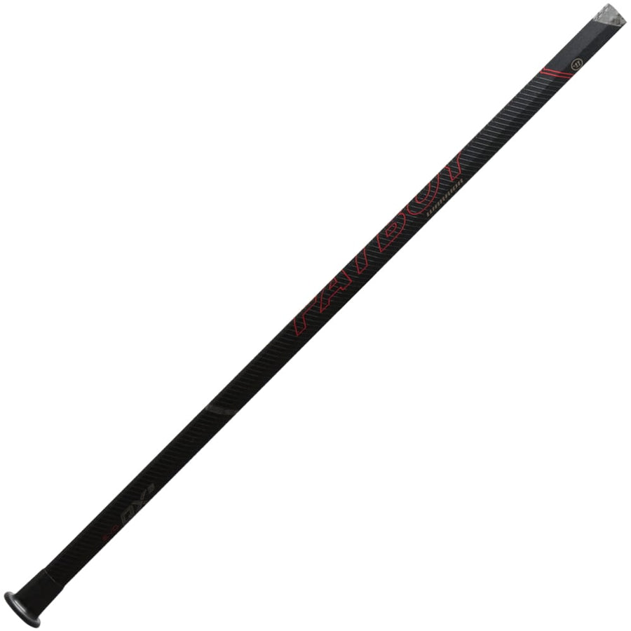 Warrior Fatboy Evo QX2 Carbon Black/Red Composite Box Lacrosse Shaft