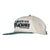 Warrior Lax Sport Rope Light Grey/Green Snapback Lacrosse Hat Cap
