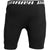 Warrior Men's Black Alpha Lacrosse Compression Shorts with Cup