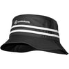 Warrior Stripe Black Lacrosse Bucket Hat