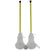 Wolf Athletics LED Mini Lacrosse Sticks Set - 2 Sticks & 1 Ball