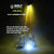 Wolf Athletics LED Mini Lacrosse Sticks Set - 2 Sticks & 1 Ball