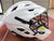 RETURN 4 SALE - Warrior Burn White Lacrosse Helmet