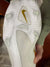 RETURN 4 SALE - Nike Huarache 9 Elite Low Lax White/Gold Lacrosse Cleats