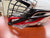 RETURN 4 SALE - Cascade XRS PRO White/Scarlet Red Lacrosse Helmet Black / None