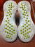 RETURN 4 SALE - Nike Huarache 9 Elite Turf Lax SE White/Blue/Volt Lacrosse Cleats