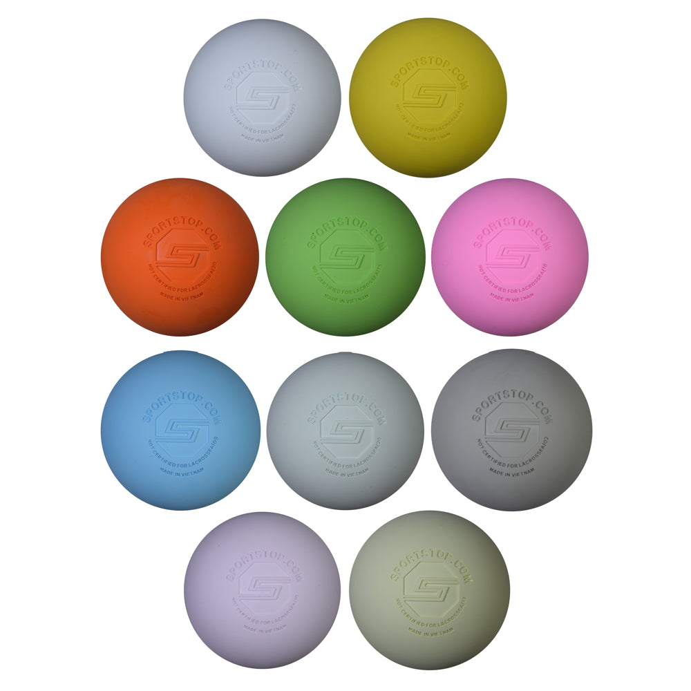 Custom Lacrosse Balls | 10 Ball Sample Pack | SportStop.com