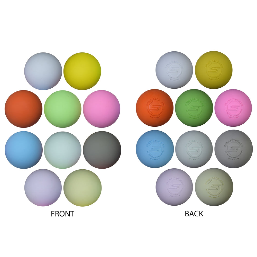 Custom Lacrosse Balls 10 Ball Sample Pack