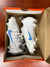 RETURN 4 SALE - Nike Huarache 9 Elite Low Lax White/Carolina Blue Lacrosse Cleats