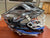 RETURN 4 SALE - Cascade XRS PRO Gunmetal/Hopkins Blue Lacrosse Helmet