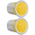 Brine King 2-Color Lacrosse End Caps - 2-Pack