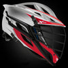 Cascade XRS Platinum Finish CUSTOM Lacrosse Helmet