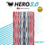 ECD Hero 3.0 USA STORM STRIKER LE Semi-Soft Lacrosse Mesh Stringing Piece