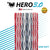 ECD Hero 3.0 USA STORM STRIKER LE Semi-Soft Lacrosse Mesh Stringing Piece