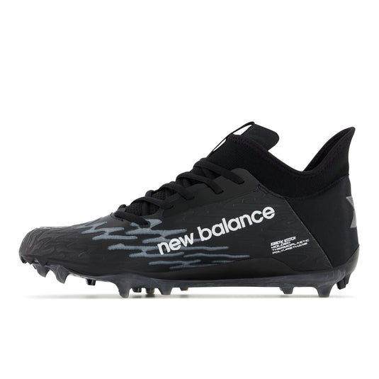 New Balance Burn X3 Black Lacrosse Cleats