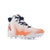 New Balance Freeze V3 Jr White/Orange Lacrosse Cleats