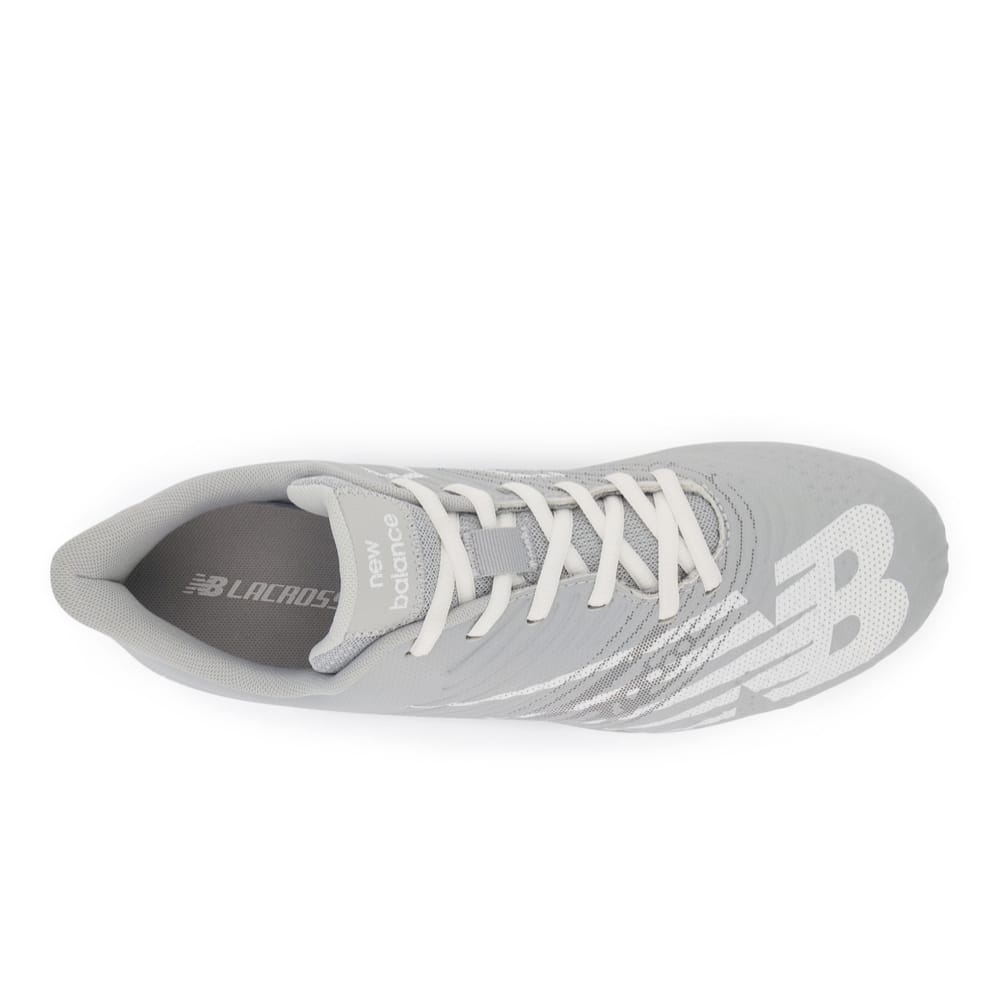 New Balance Rush V3 Low Grey Lacrosse Cleats