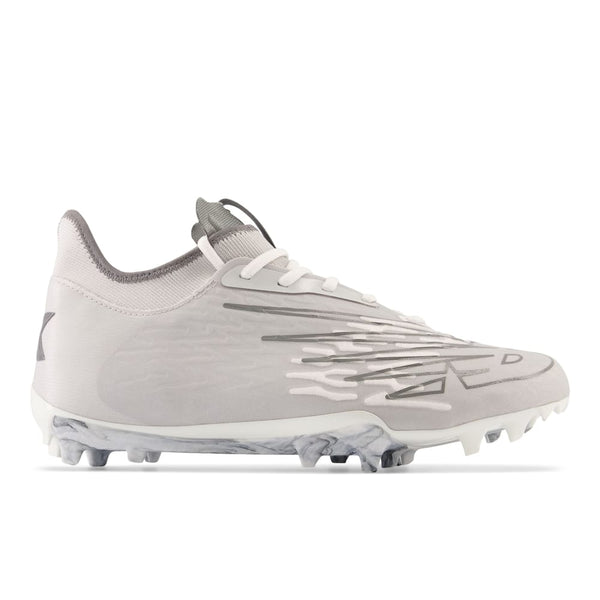 New Balance Burn X3 Grey Lacrosse Cleats