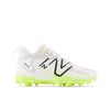 New Balance Freeze V4 Jr White Lacrosse Cleats