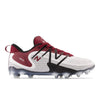 New Balance Freeze V4 Low White/Crimson Lacrosse Cleats