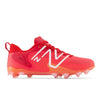 New Balance Freeze V4 Low Red Lacrosse Cleats