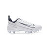 Nike Alpha Huarache 7 GS Youth White/Navy Blue Lacrosse Cleats