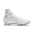 Nike Alpha Huarache 7 Elite White/Silver Lacrosse Cleats