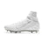 Nike Alpha Huarache 7 Elite White/Silver Lacrosse Cleats