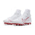 Nike Alpha Huarache 7 Elite White/Red Lacrosse Cleats