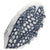 Nike Alpha Huarache 7 Elite White/Navy Blue Lacrosse Cleats