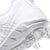 Nike Alpha Huarache 7 Pro White/Silver Lacrosse Cleats