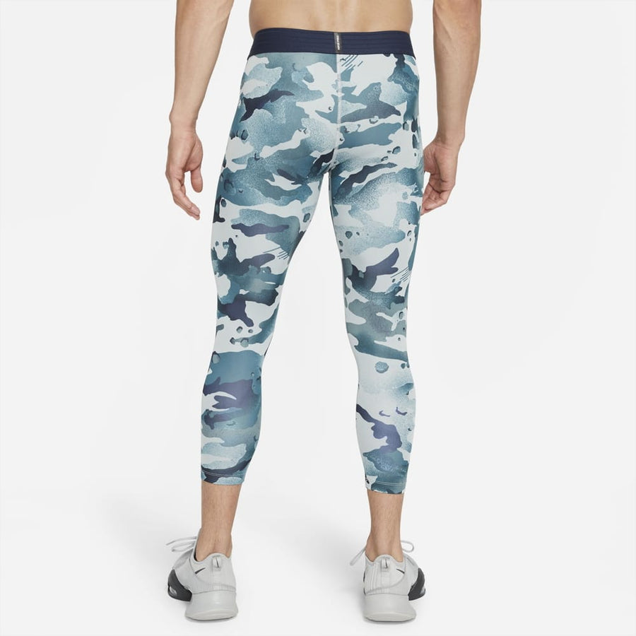 Nike Pro Men's 3/4 Pumice/Platinum Camo Leggings