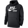 Nike Club Fleece Black Pullover Men's Lacrosse Hoodie