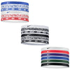 Nike Printed Head Bands - Assorted 6-Pack
