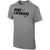 Nike Core Cotton Crossed Sticks Grey Boy's Lacrosse Shirt
