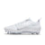 Nike Alpha Huarache 8 Pro White/Silver Lacrosse Cleats