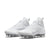 Nike Alpha Huarache 8 Elite White/Silver Lacrosse Cleats
