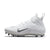 Nike Alpha Huarache 8 Elite White/Navy Blue Lacrosse Cleats