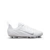 Nike Alpha Huarache 8 GS Youth White/Silver Lacrosse Cleats