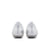 Nike Alpha Huarache 8 GS Youth White/Silver Lacrosse Cleats