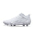 Nike Alpha Huarache 8 Varsity White/Silver Lacrosse Cleats