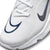 Nike Alpha Huarache 8 Pro Turf White/Navy Blue Lacrosse Cleats