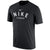 Nike Dri-Fit Cotton Arched Black Men's Lacrosse Shirt