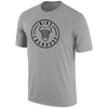 Nike Dri-Fit Cotton Circle Logo Grey Men's Lacrosse Shirt