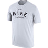 Nike Dri-Fit Cotton Arched White Men's Lacrosse Shirt